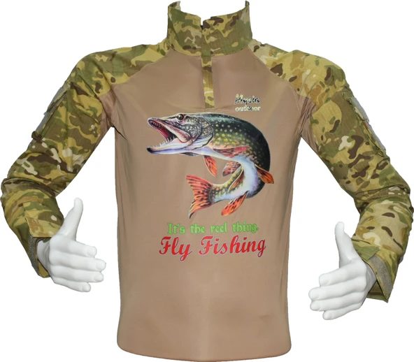 COMBAT TİŞÖRT FİSHİNG M003 AVCI BALIKÇI TURNA ürün görseli 1