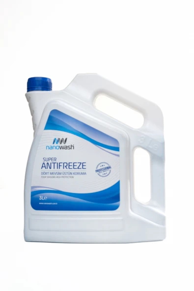 NANOWASH ANTİFİRİZ MAVİ KONSANTRE 3 LT ürün görseli 1