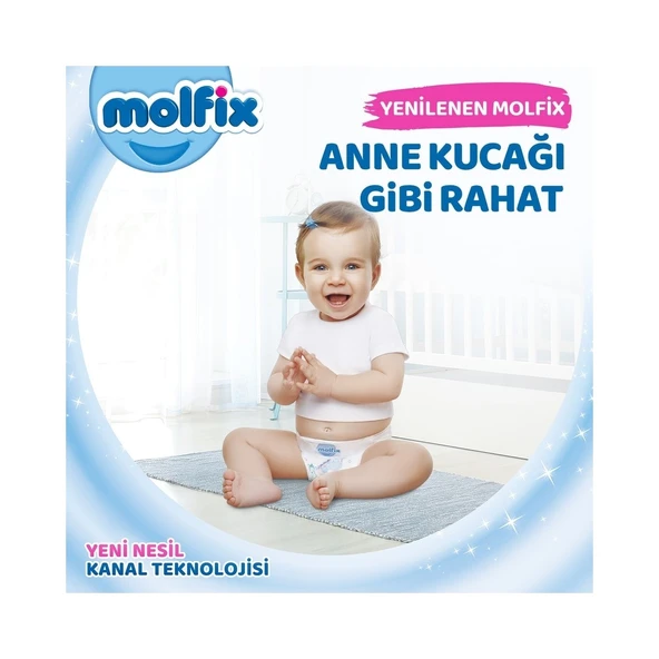 Molfix 5 Numara Junior 100'lü Bebek Bezi - Resim 2