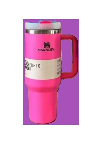 Stanley Quencher Pipetli Termos 1,18 L Pembe ürün görseli 1