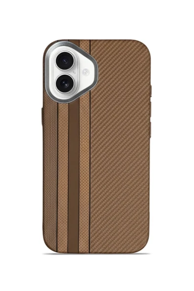 Aether Carbon iPhone 16 MagSafe Karbon Kılıf Desert Torque ürün görseli 1