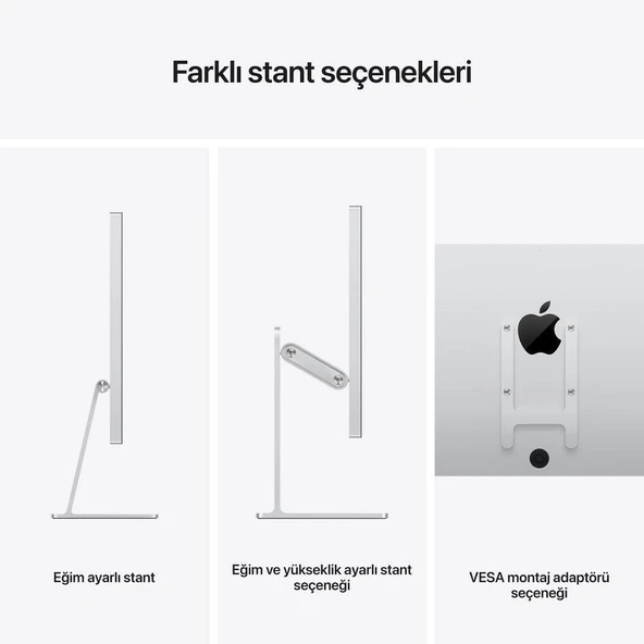 Apple Studio Display - Standart cam - VESA montaj adaptörü - Resim 2