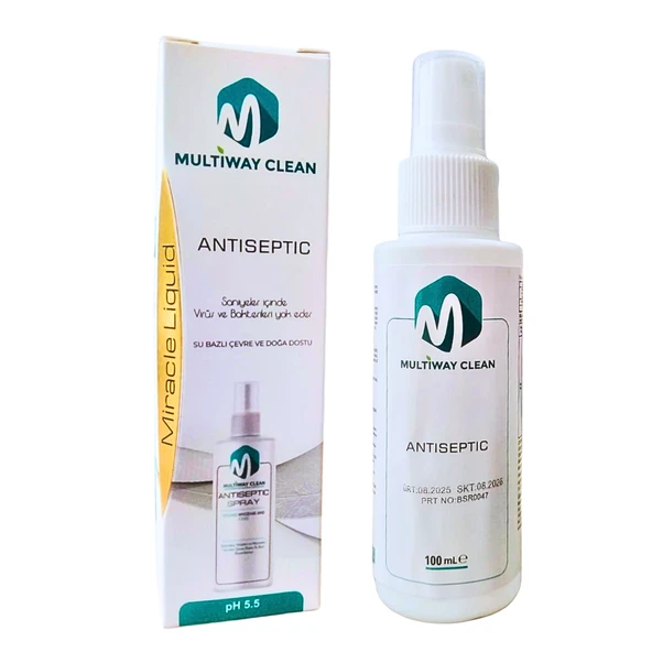 Multiway Clean Antiseptik Sprey 100ml 1 Adet BESN1053 ürün görseli 1