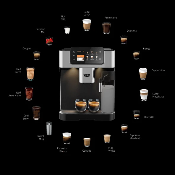 PTTAVM: BEKO CEG 7348 X CaffeExperto® Tam Otomatik Espresso Makinesi