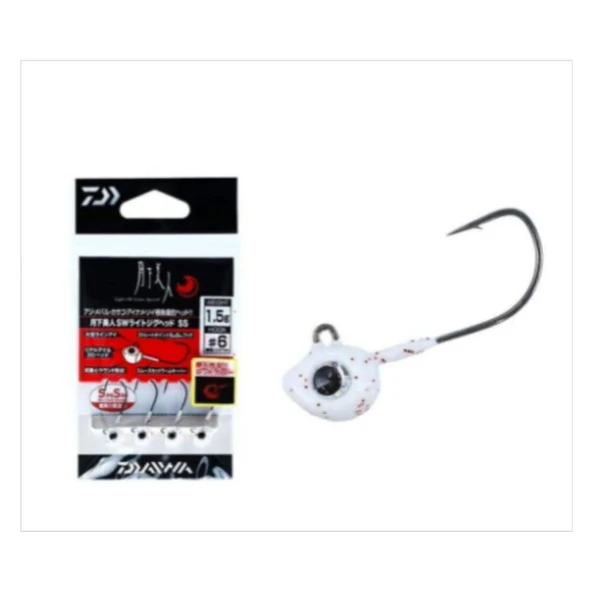 Daiwa Lrf Jighead 2,5 Gr #4 White - Resim 2