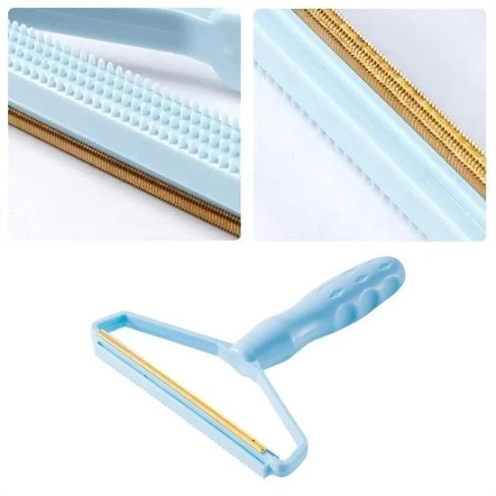 Çift Taraflı Elbise Kazak Plastik Kumaş Tüy Alma ve Tiftik Temizleyici Toplayıcı Taşınabilir (5433) ürün görseli 1