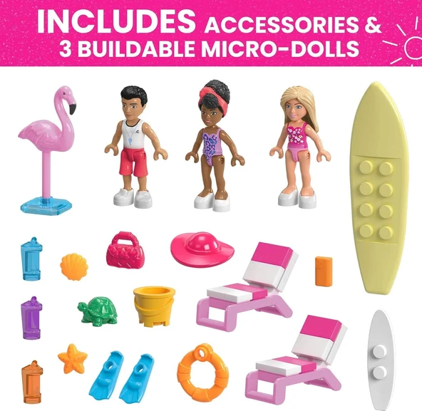 MEGA Barbie Malibu Rüya Teknesi HPN79 - Resim 5