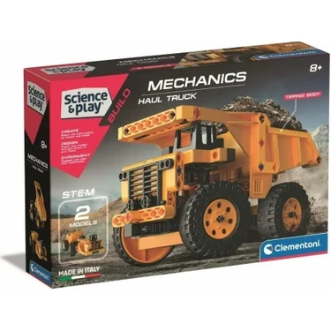 Clementoni 75081TR Mekanik Laboratuvarı - Haul Truck - Hafriyat Kamyonu +8 Yaş ürün görseli 1