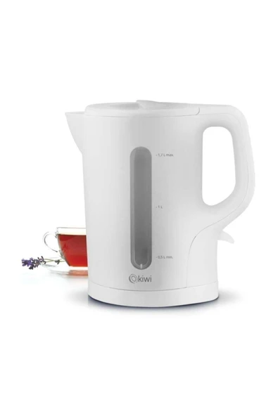 Kiwi KK-3304 1.7 Litre 2000 Watt Su Isıtıcı Kettle Beyaz ürün görseli 1