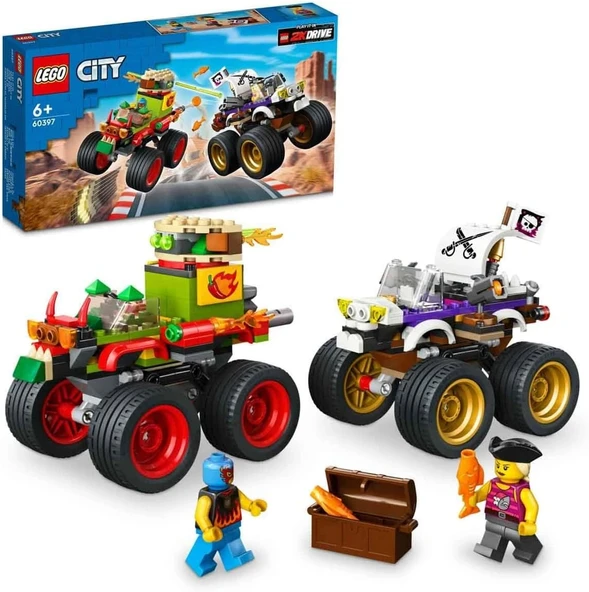 LEGO City Canavar Kamyon Yarışı 60397 ürün görseli 1