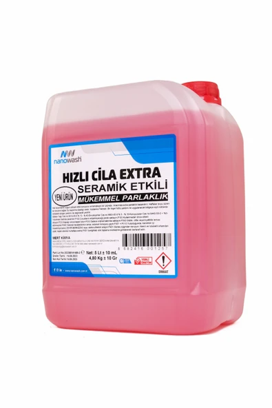 NANOWASH OTO HIZLI CİLA SERAMİK KATKILI  5 LT ürün görseli 1