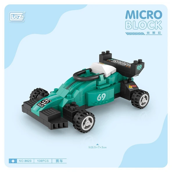 LZ8623 LOZ Araba Blok Seti Mini Poşet -Vagon life ürün görseli 1