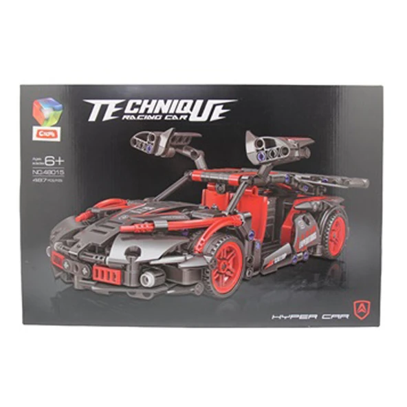 Ctoy Oyuncak Kapıları Açılabilen Yarış Aracı Blok 487 Parça 48015 ürün görseli 1