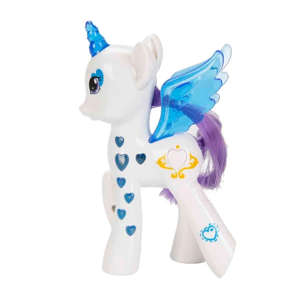 Işıklı Kanatlı Unicorn 43851 Mavi - Resim 2