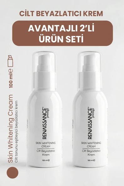 Renaissance Prestige Cilt Beyazlatıcı Krem 2’li Set (2 x 100 ml) ürün görseli 1