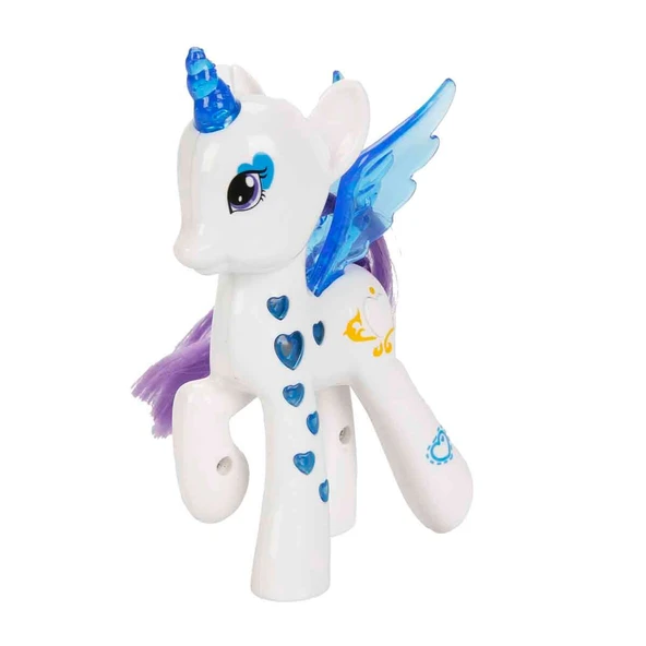 Işıklı Kanatlı Unicorn 43851 Mavi ürün görseli 1