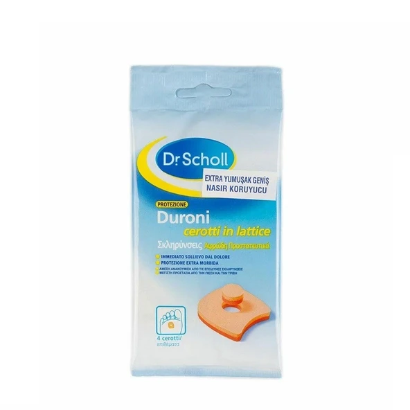 Scholl Ekstra Yumuşak Geniş Nasır Koruyucu 4lü ürün görseli 1
