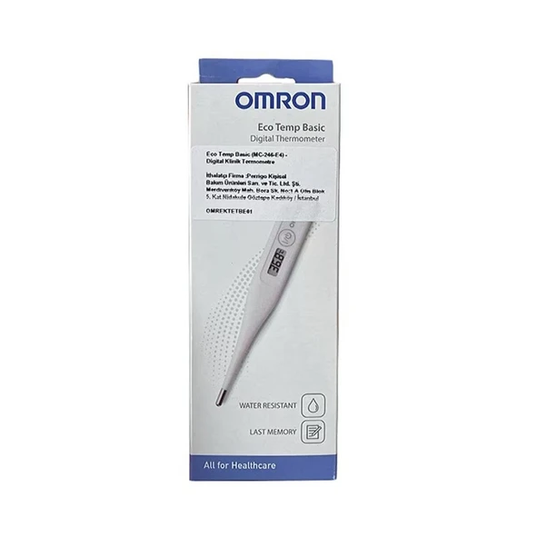 Omron Eco Temp Basic MC-246-E Dijital Ateş Ölçer ürün görseli 1