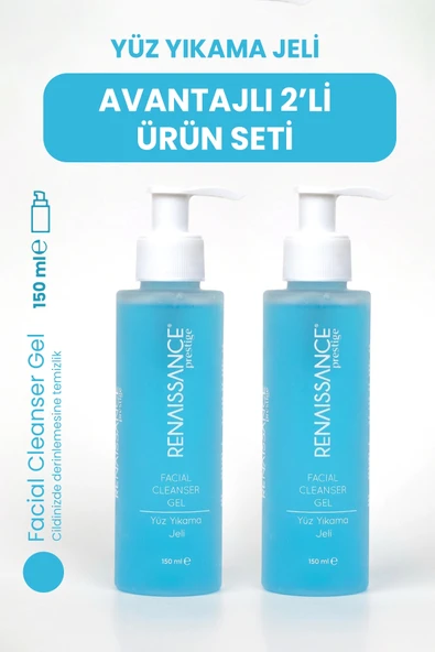 Renaissance Prestige Yüz Yıkama Jeli 2'li Set (2 x 150 ml) ürün görseli 1