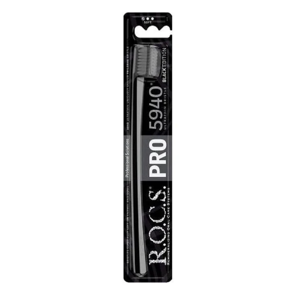 Rocs Pro 5940 Ultra Soft Diş Fırçası - SİYAH-SİYAH ürün görseli 1