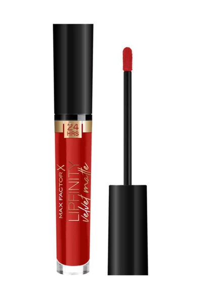 Max Factor Lipfinity Velvet Matte Red Luxury Ruj 025 ürün görseli 1