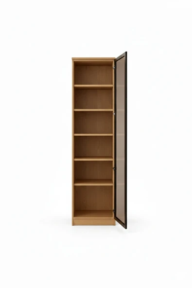 Reflekte Bronz Camlı Ünite, Çok Amaçlı Dolap, Vitrin - Resim 3