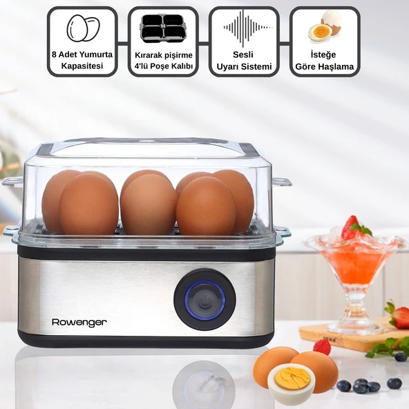 Rowenger 08-EGG Yumurta Haşlama Makinesi ürün görseli 1