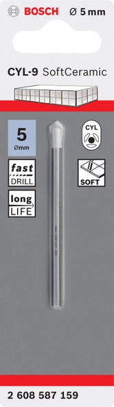 CYL-9 Seramik Matkap Ucu 5*70 mm ürün görseli 1