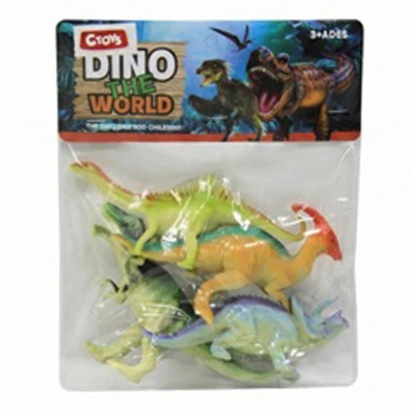 Ctoy Oyuncak Dinozor Seti 4 Parça 000-41A ürün görseli 1