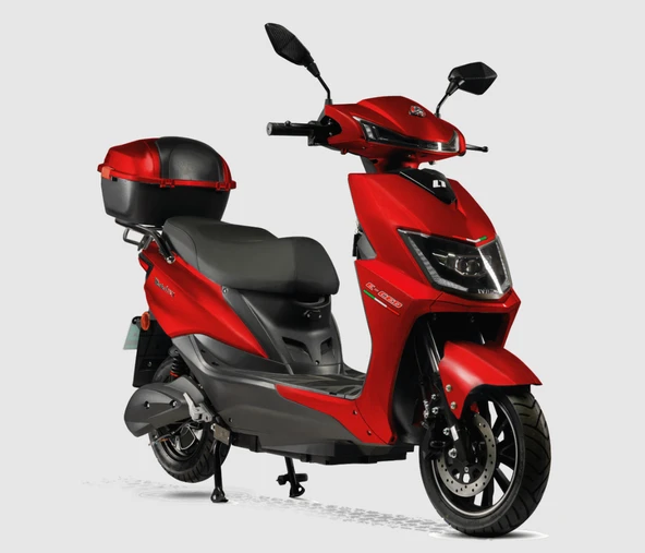 Motolüx Motolux E-Ceo Elektirikli Motosiklet 1200 W Kırmızı ürün görseli 1