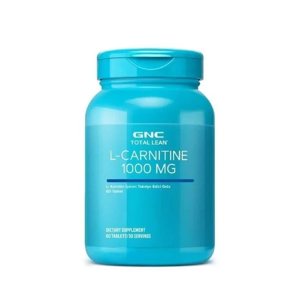 GNC L-Carnitine 1000 mg 60 Tablet ürün görseli 1