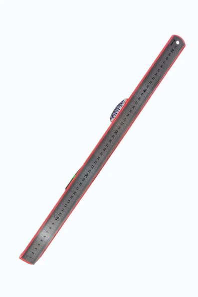 ALFA HIRDAVAT 50 Cm Çelik Cetvel - Resim 2