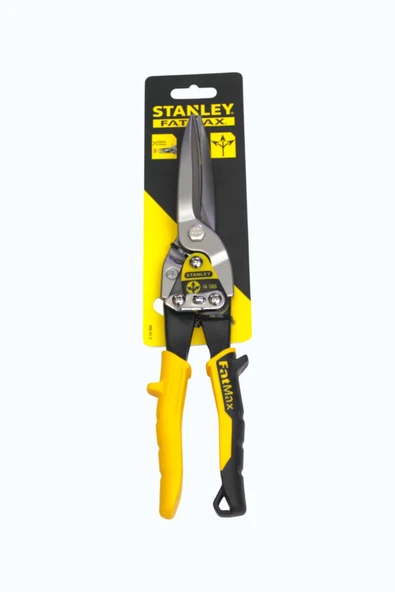 Stanley 2-14-566 300mm Uzun Düz Uçlu Kaportacı Makası ürün görseli 1