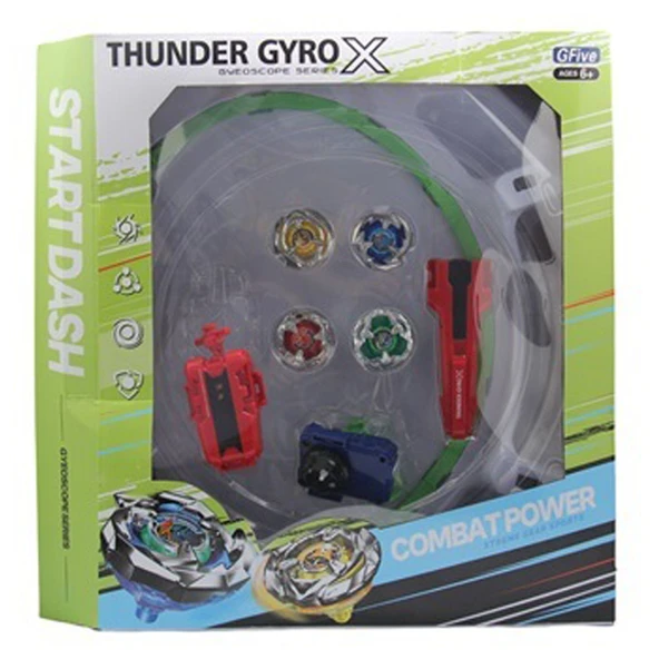 Ctoy Oyuncak Metal Topaç Arena Seti gf6010d ürün görseli 1