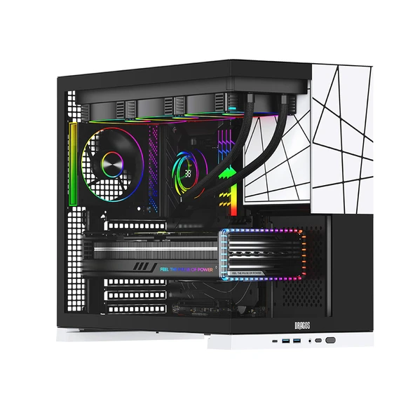 Dragos DRx8537 Ryzen 7 9800X3D 16GB DDR5 512GB NVMe 12GB RTX5070 Oyuncu Oem Paket ürün görseli 1