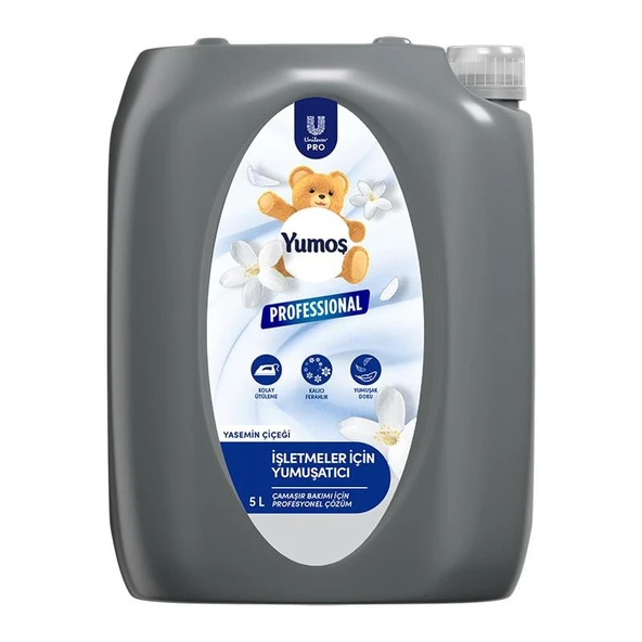 U-Pro Yumoş Fabcon Gardenia Yumuşatıcı 5 Litre  Kalıcı Ferahlık ve Yumuşaklık ürün görseli 1