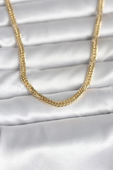 CM 14K Gold Renk Zincir Model 45 cm Kadın Kolye - TJ-BKO11004 ürün görseli 1