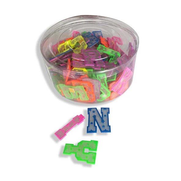 Abka Objeler Harf-Siıcker Büyük Boy (140 Lı Paket) ürün görseli 1