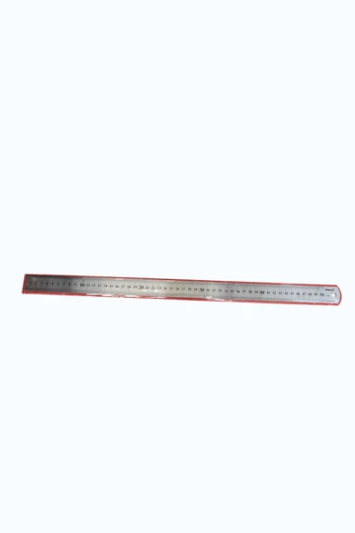 ALFA HIRDAVAT 50 Cm Çelik Cetvel - Resim 3