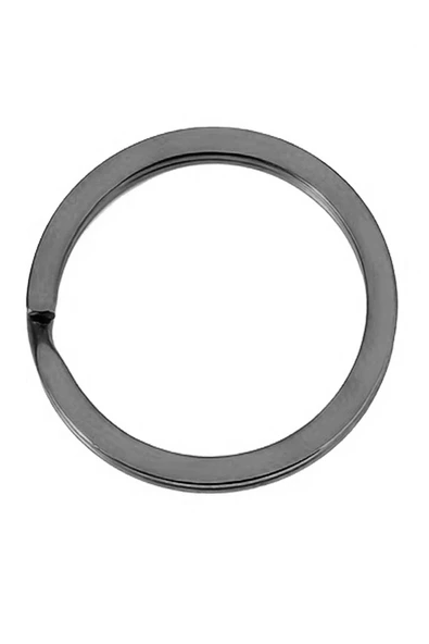 30 Adet Platin Renk 3 cm Metal Anahtarlık Halkası ürün görseli 1