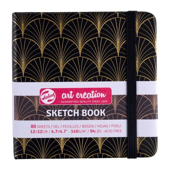 Art creation Sketch Book Eskiz Bloğu 12x12cm 140gr 80 Yaprak Beyaz Sayfalı ürün görseli 1