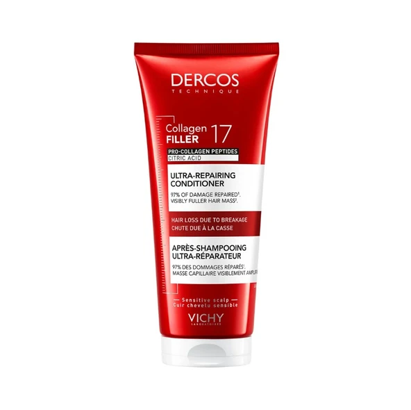 Vichy Dercos Collagen 17 Filler Saç Bakım Kremi 200ml ürün görseli 1