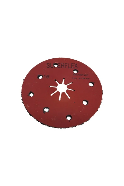 SÜPERFLEX SUPERFLEX 180 mm Ağaç Zımpara Diski ürün görseli 1