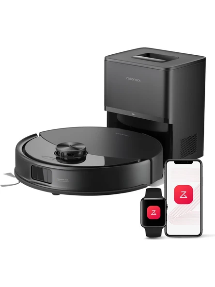 Roborock S8 Pro Plus Siyah Çöp İstasyonlu Akıllı Robot Süpürge ürün görseli 1