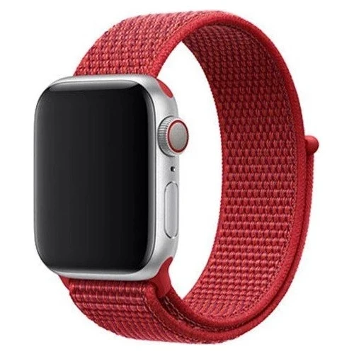 Mi7a Apple Watch Seri 7 6 5 4 3 2 Se 38MM / 40MM / 41MM Uyumlu Spor Loop Dokuma Hasır Kordon ürün görseli 1