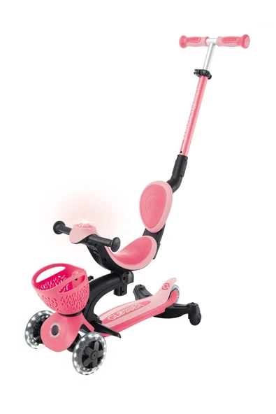 360 Scooter (Işıklı) Koyu Pastel Pembe ürün görseli 1