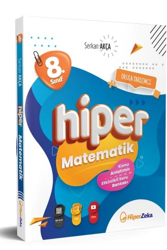 8. Sınıf Hiper Matematik Konu Anlatımlı ve Etkinlikli Soru Bankası 2025 ürün görseli 1