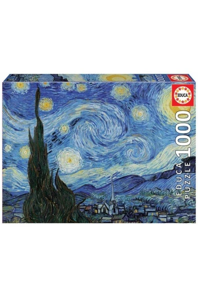1000 Noche Estrellada Van Gogh ürün görseli 1