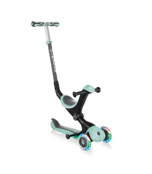 Globber Go Up Deluxe Scooter (Işıklı) Mint Yeşili ürün görseli 1