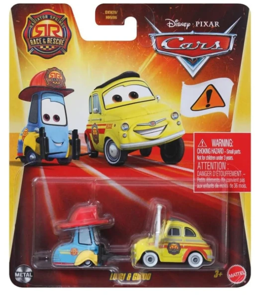 Disney Pixar Cars Radiator Springs Race & Rescue Luigi And Guido ürün görseli 1